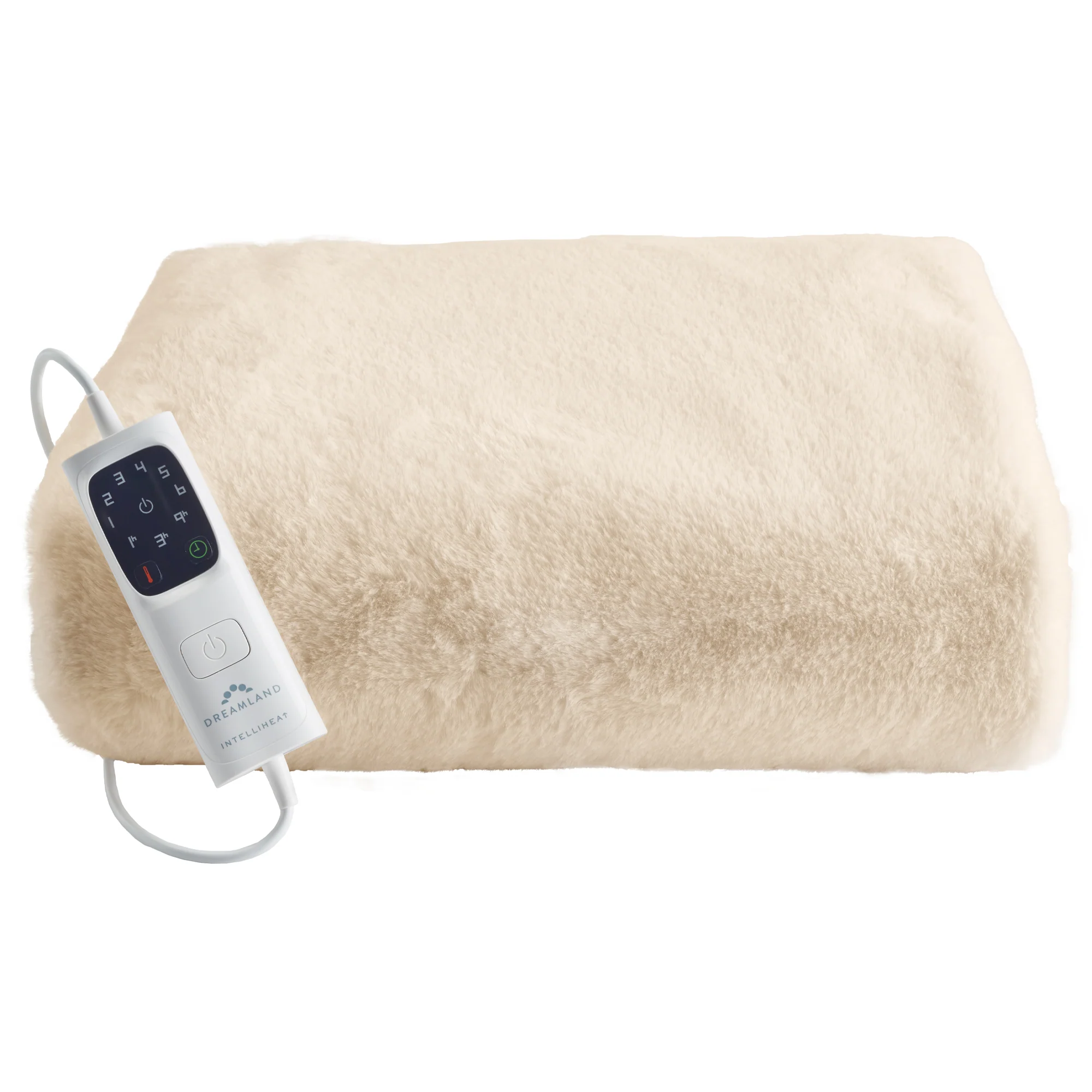 Cosy Up Silky Soft Faux Fur Warming Throw - Cream - Image 4