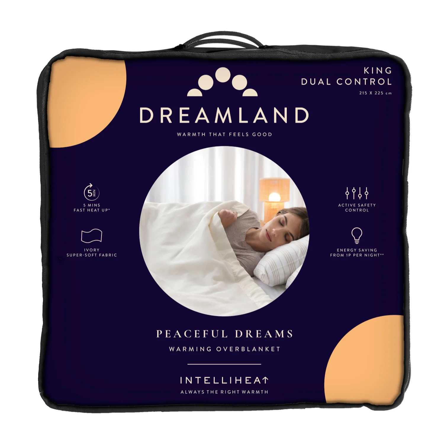 Peaceful Dreams Warming Overblanket - King with Dual Controllers - Image 5