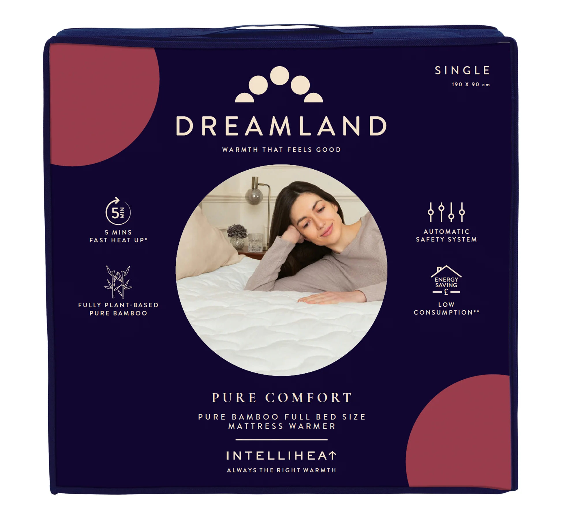 Pure Comfort Bamboo Plant-Based Textile Underblanket Single - Image 8