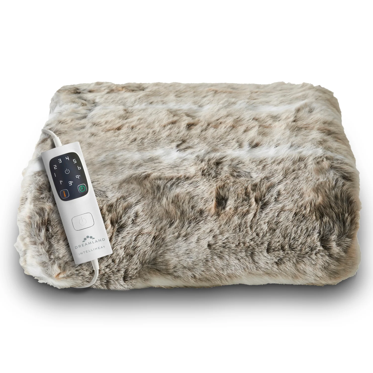 Hygge Days Luxury Faux Fur Warming Throw - Alaskan Husky Print - Image 5