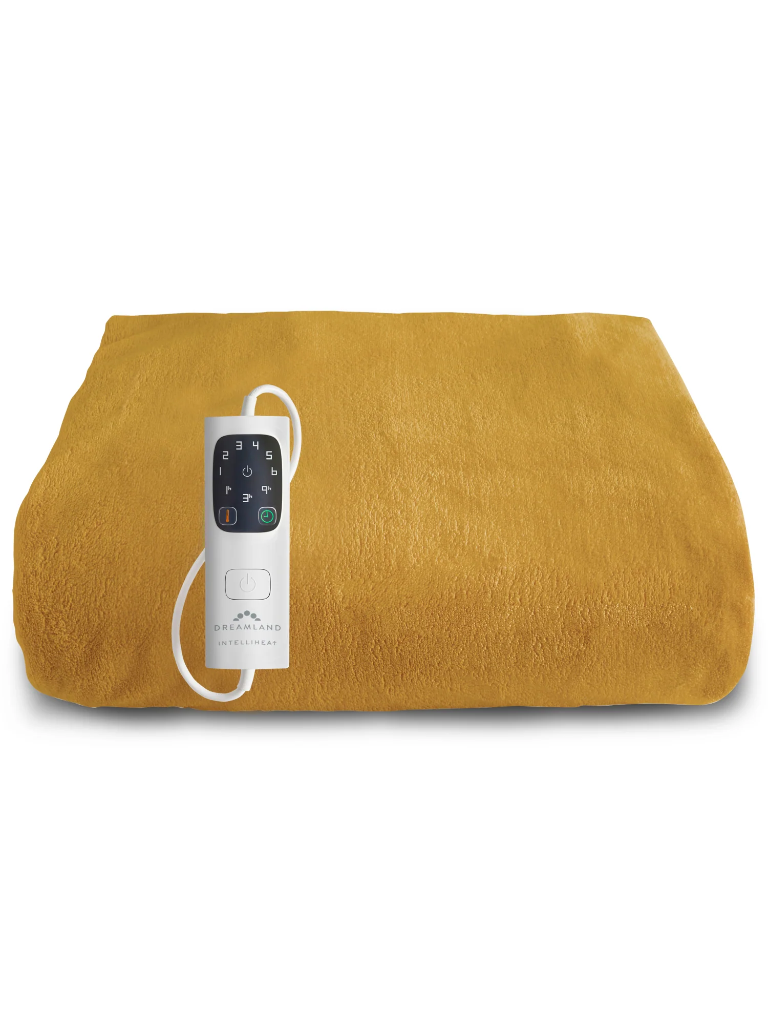 Snuggle Up Electric Warming Throw - Mustard - Image 5