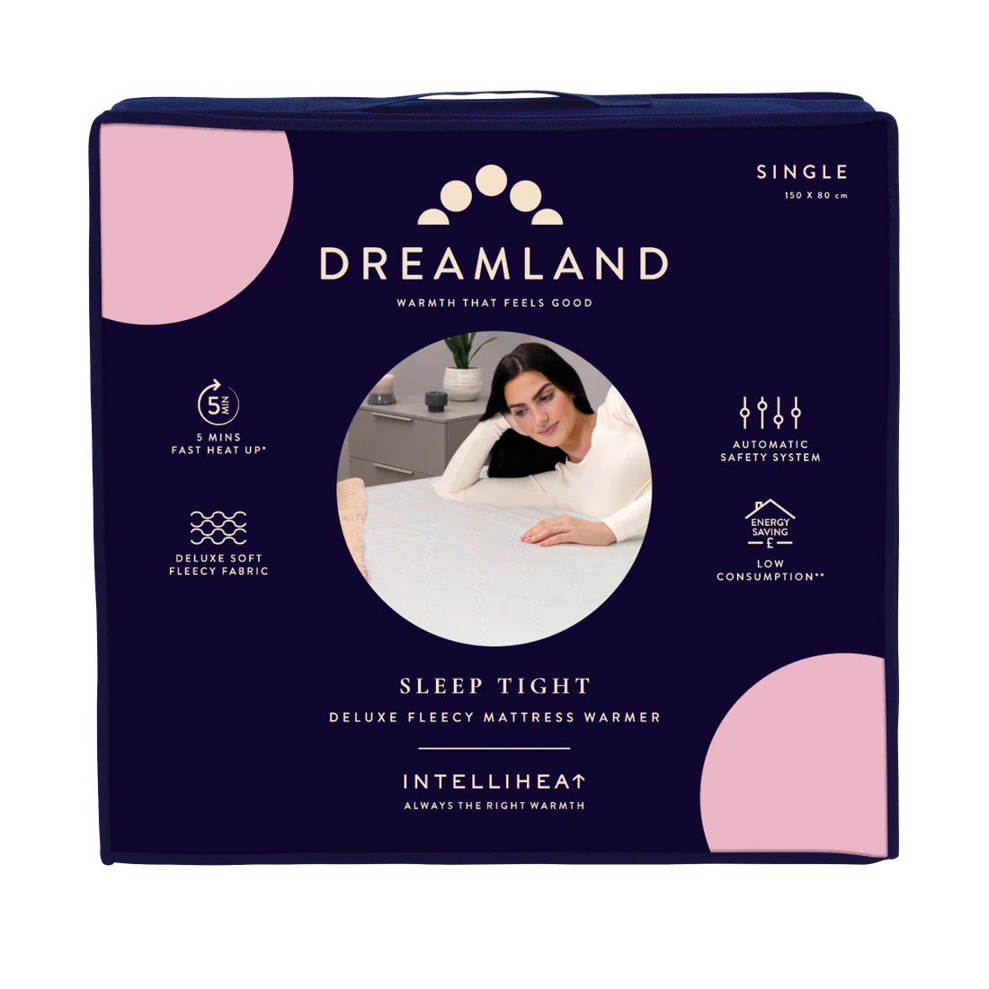 Sleep Tight Deluxe Fleecy Mattress Warmer - Single with Single Controller - Image 8