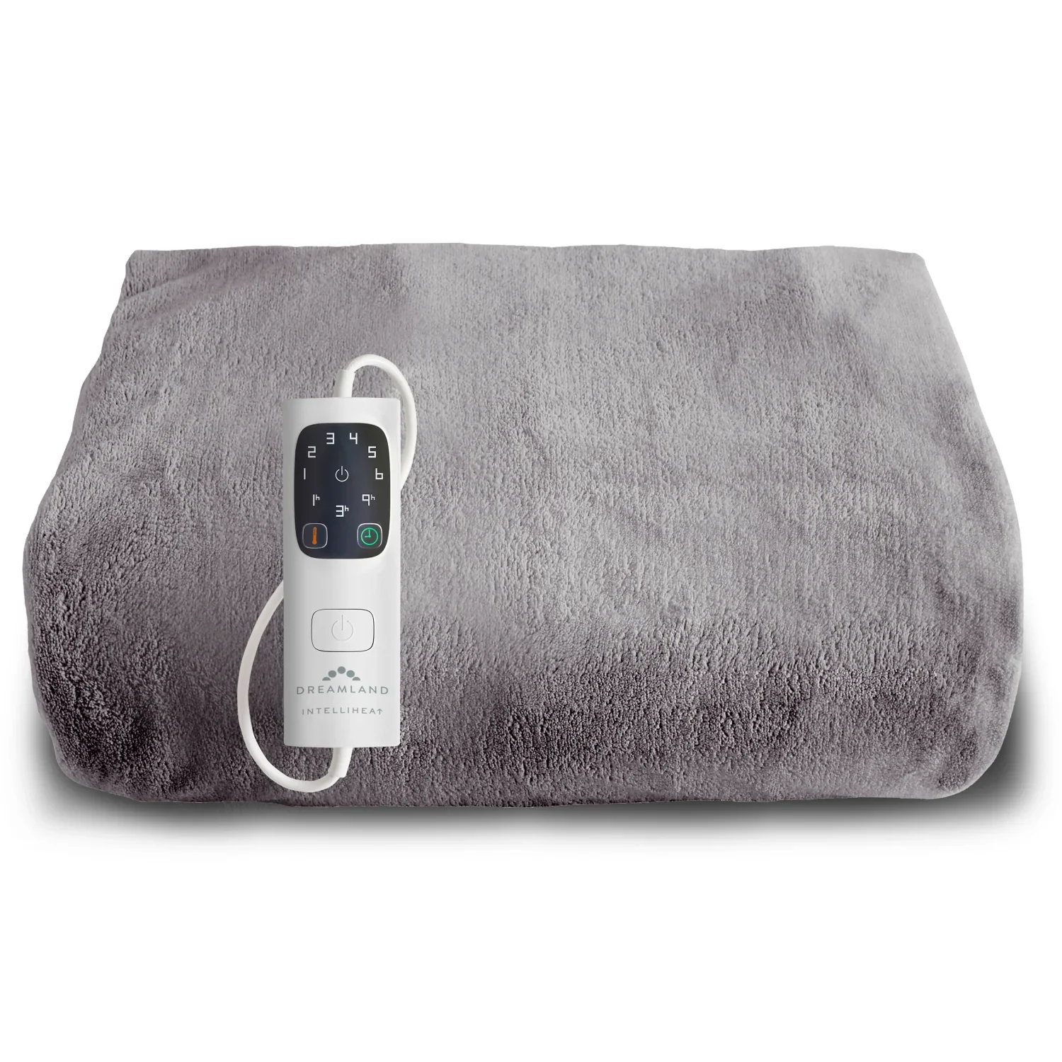 Snuggle Up Luxury Heated Throw Black & Grey Bundle - Image 3